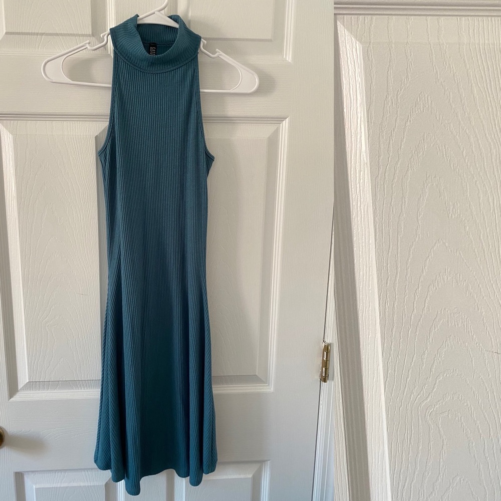 Bodycon turtleneck dress